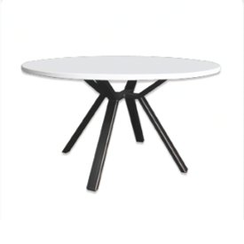 Aster Gold Coffee Table Color: Black Base / White Top