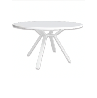 Aster Gold Coffee Table Color: White