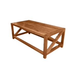 Norfolk Rectangular Coffee Table Color: Brown