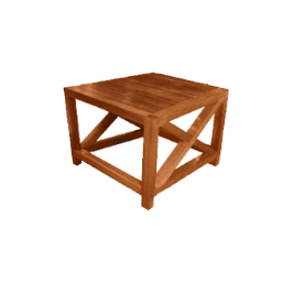 Norfolk Square Coffee Table Color: Brown